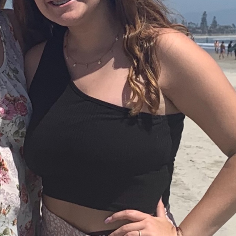 off the shoulder tank top size medium!